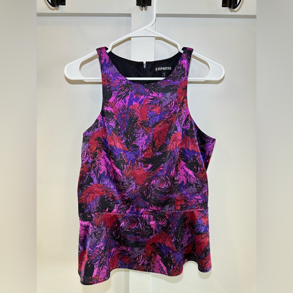 Express women’s peplum top